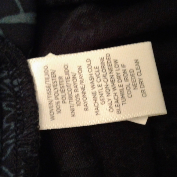 Loft Print Peasant Boho Top - Picture 8 of 8